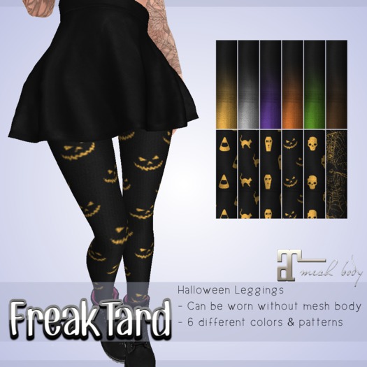 FreakTard - Halloween Leggings - FATPACK