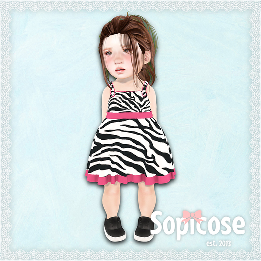 {Just the Little Things} - Zebra Dress