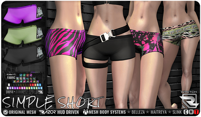 Razor/// Simple Shorts w/ HUD
