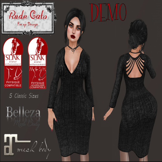 {DEMO}RudeCats - Muerte Dress