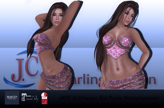 J.C Carol Top florida rosa