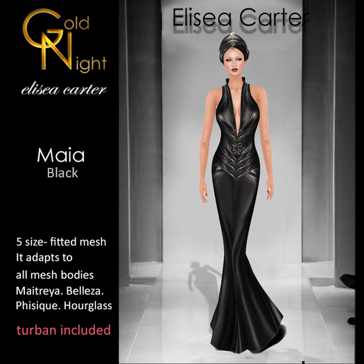 MAIA Black "Elisea Carter"