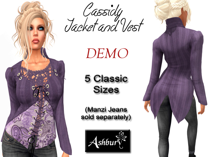 [ASHBURY] Cassidy Vest Jacket -DEMOS