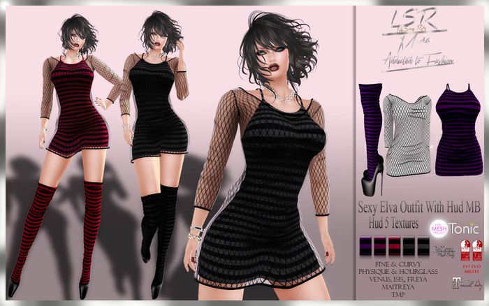 LsR - Sexy Elva Outfit With Hud MB