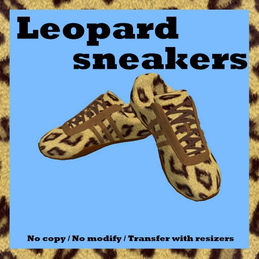 DKSL Leopard sneakers^