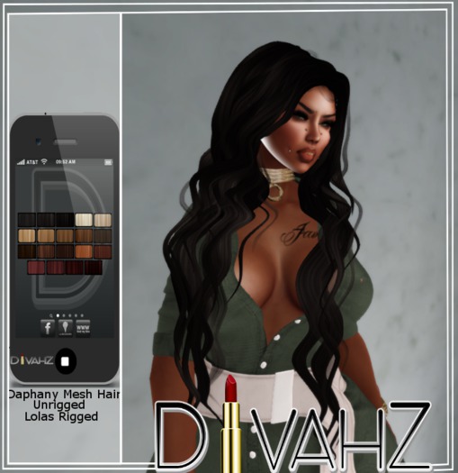 !DC! Daphany Hair (Mesh)
