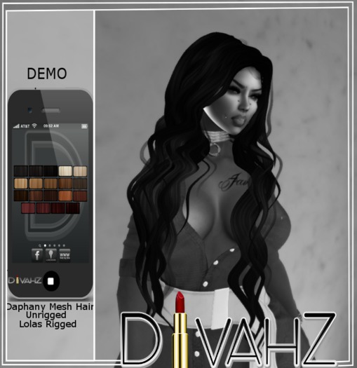 !DC! Daphany Hair (Mesh)  DEMO