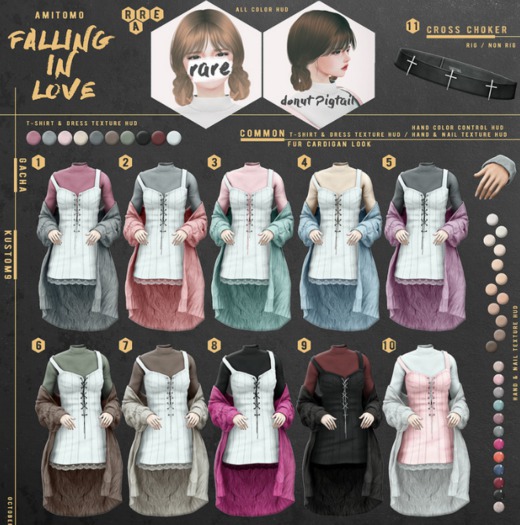 AMITOMO / Falling In Love GACHA / S / 8