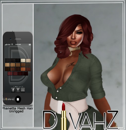 !DC! Phanetta Hair (Mesh)