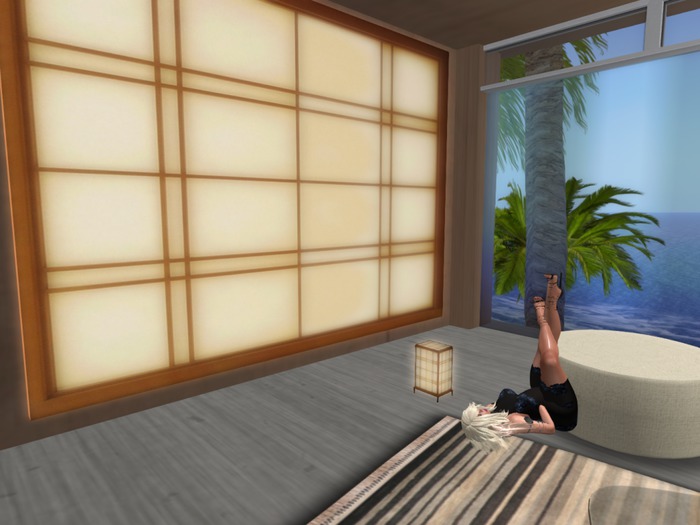 Japenese Wall Panel and Lantern (boxed)