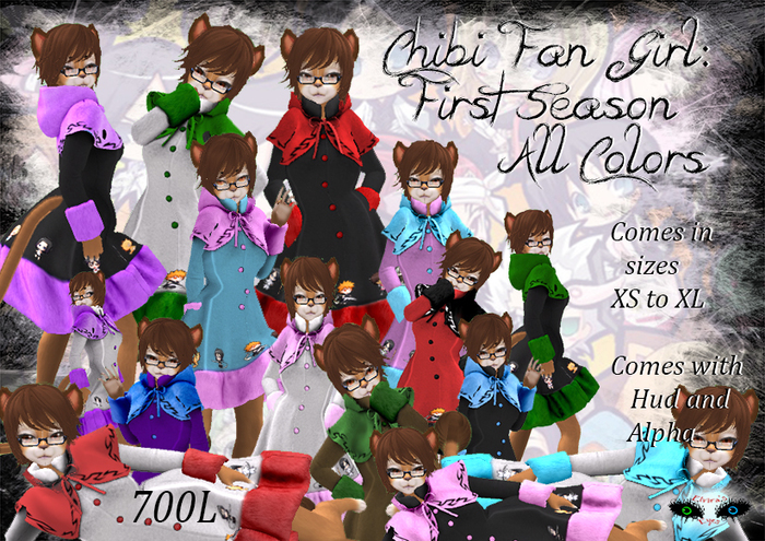 ~E.E.~ Chibi Fan Girl; First Season ~Full Pack Boxed~