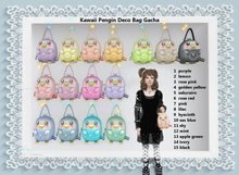 Kawaii Pengin Deco Bag Box 4