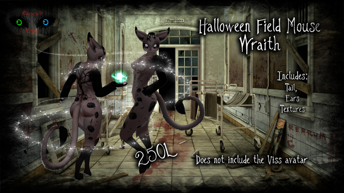 ~E.E.~ Halloween Field Mouse - Wraith