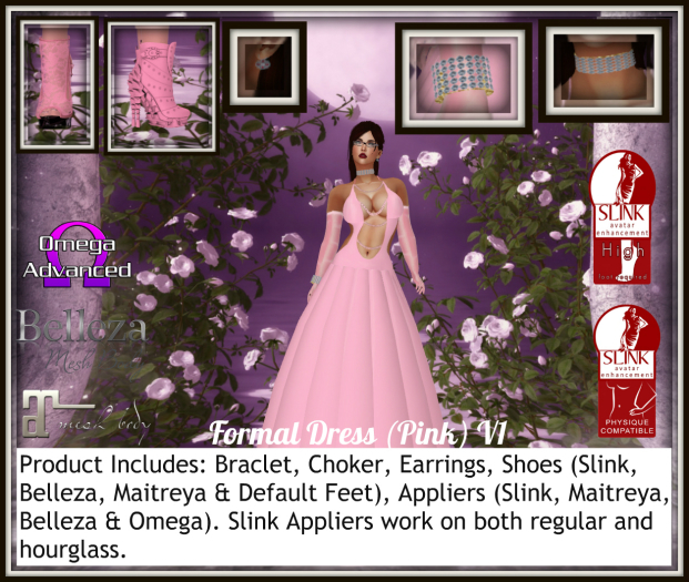 Formal Dress (Pink) V1