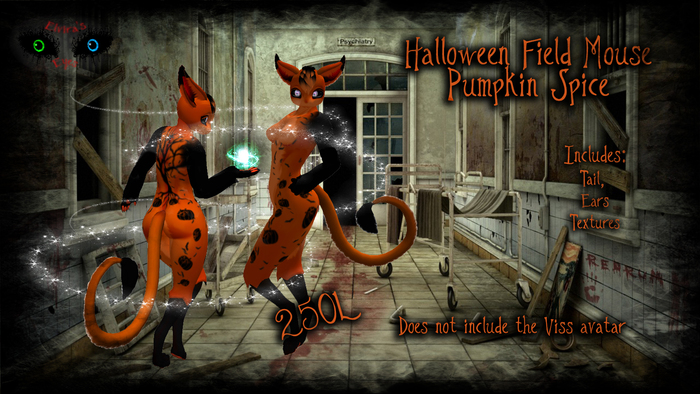 ~E.E.~ Halloween Field Mouse - Pumpkin Spice