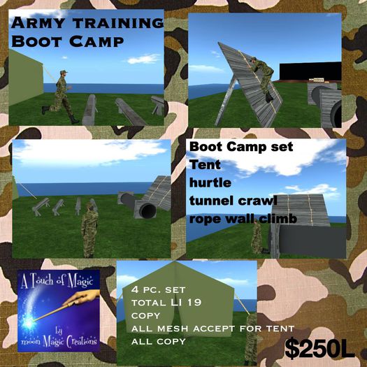 Boot camp trianing set (crate)