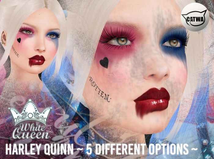 ::White Queen:: - Harley Quinn eyeshadow - Catwa