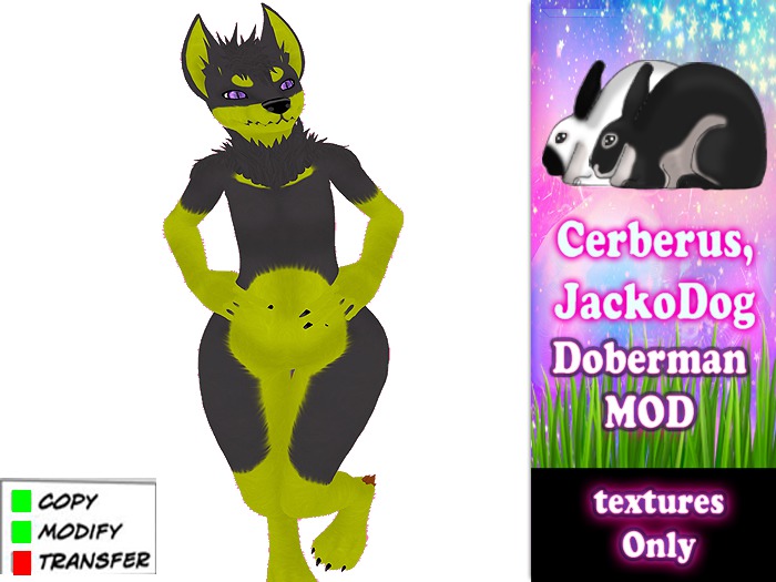 Jackodog -Doberman Lime