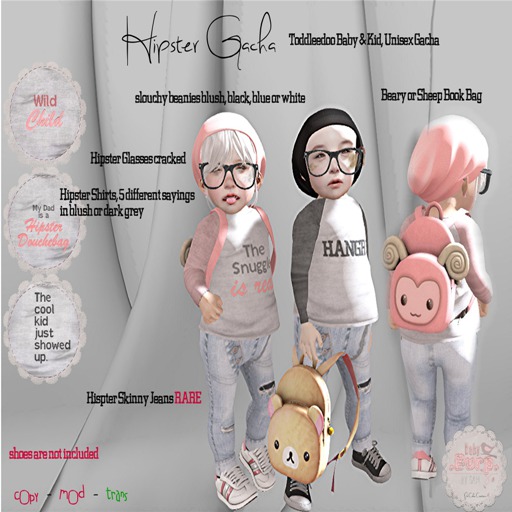 {BB} Hipster Shirt hangry blush [rezz]