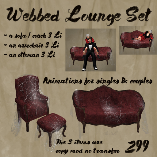 MaMia-BOX Webbed lounge set-