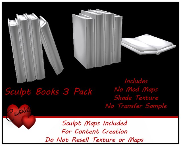 *Cupids* 3D Sculpt Books
