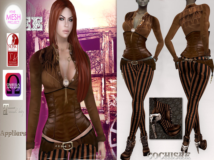 * Cochisee * Complete Steampunk Outfit