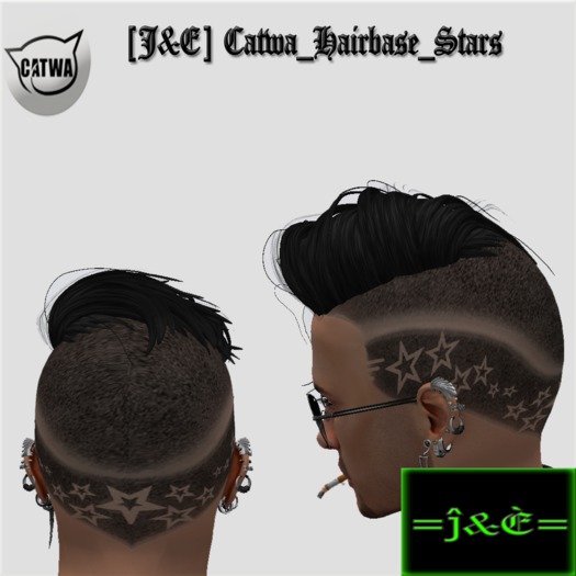 [J&E]Catwa_Hairbase_Stars