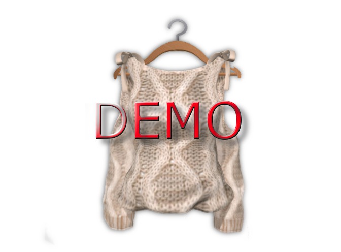 {amiable}Mesh Shoulder Bow Knit Top(DEMO)