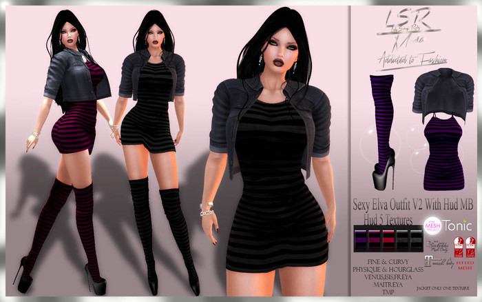 LsR - Sexy Elva Outfit V2 With Hud MB