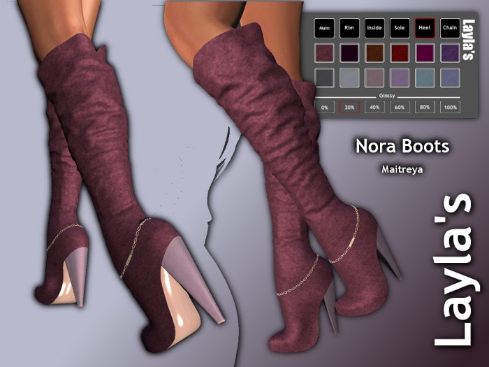 Layla's - Nora Boots - Cosy Velvet