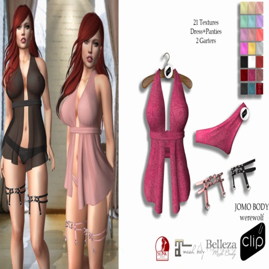 *<*CLIP*>* Outfit Luana-Hud driven