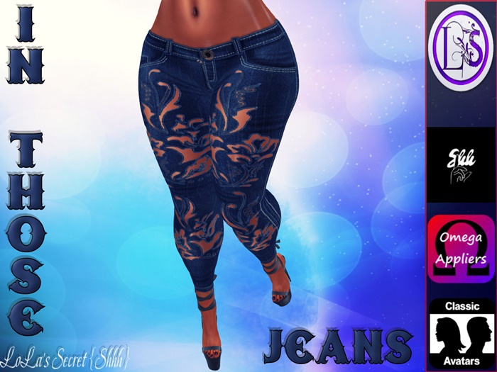 .~LS~IN THOSE JEANS {DARK DENIM}