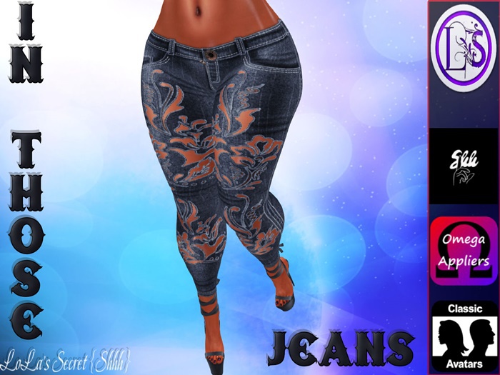 .~LS~IN THOSE JEANS {FADED BLACK}