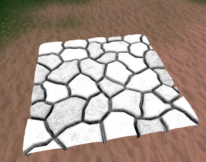 Mesh Material - Stones Full