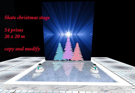 Skate Christmas Stage