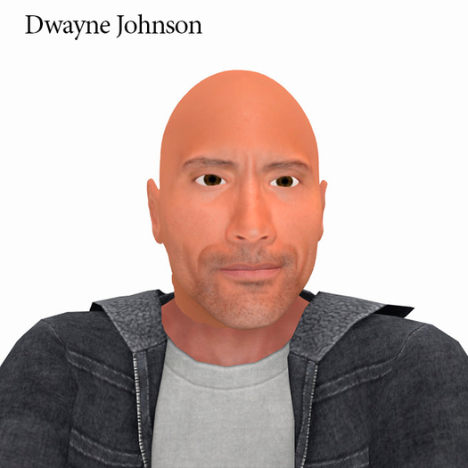 Head Dwayne Johnson