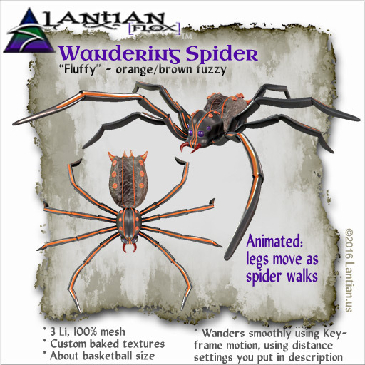 ~L/Fx~Wandering Fluffy the Spider v.1.8 MCtbox