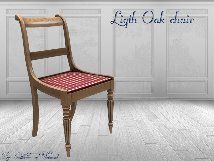 *CdT* Ligth Oak Chair