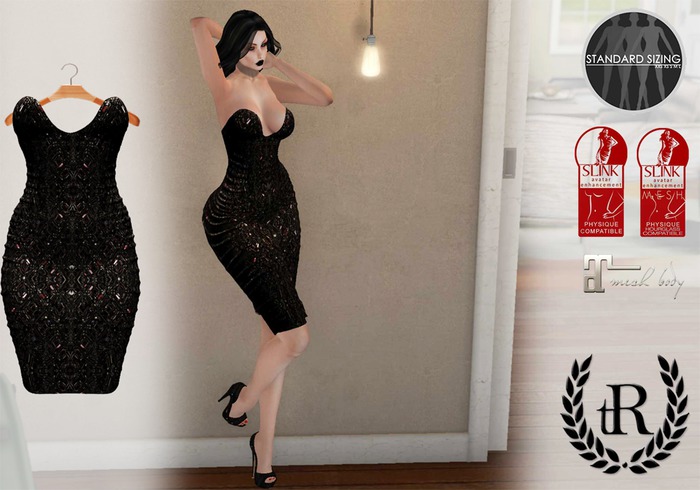 The Rove - Steffani dress - Black