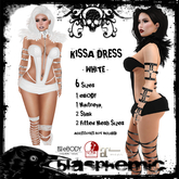 BLASPHEMIC - KISSA DRESS - WHITE