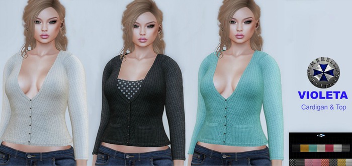 Violeta - Cardigan & Top