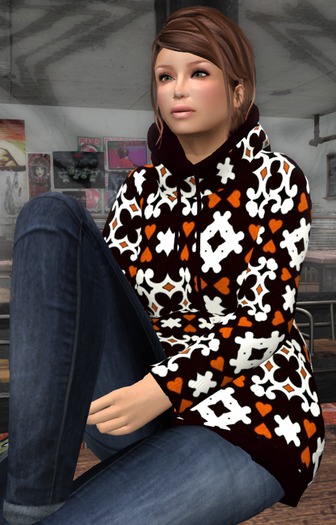 Fall Flowers Hoodie - All Sizes Inside