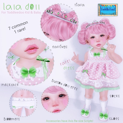 ToddleTeeZ By: Z Lala Doll - Shoes {Baby}