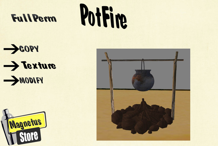 Pot fire