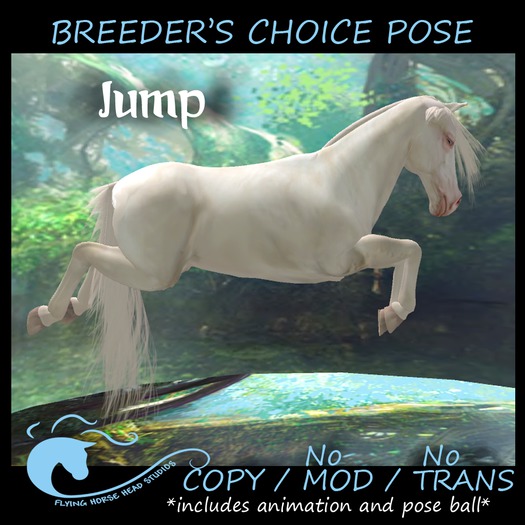Breeder's Choice Photo Pose- Jump