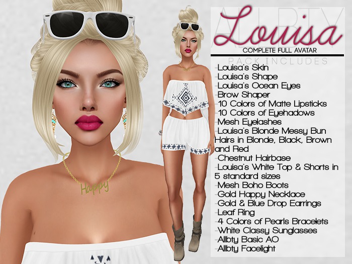 #allbty Complete Avatars  "Louisa"