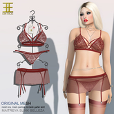Entice - Hands to Myself Lingerie - Red