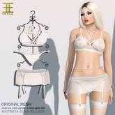 Entice - Hands to Myself Lingerie - White
