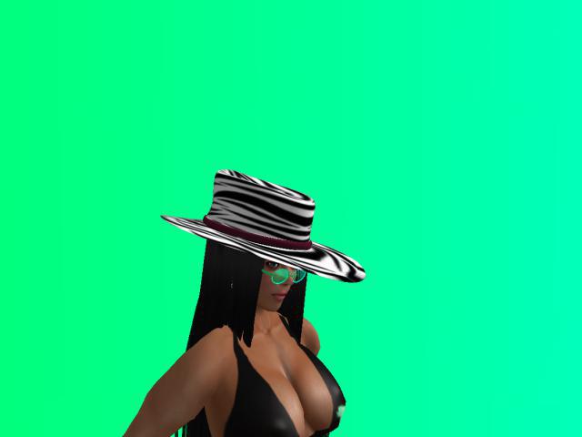 Zebra Hat (mesh)