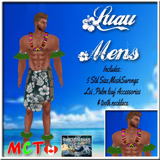 Luau Mens Costume
